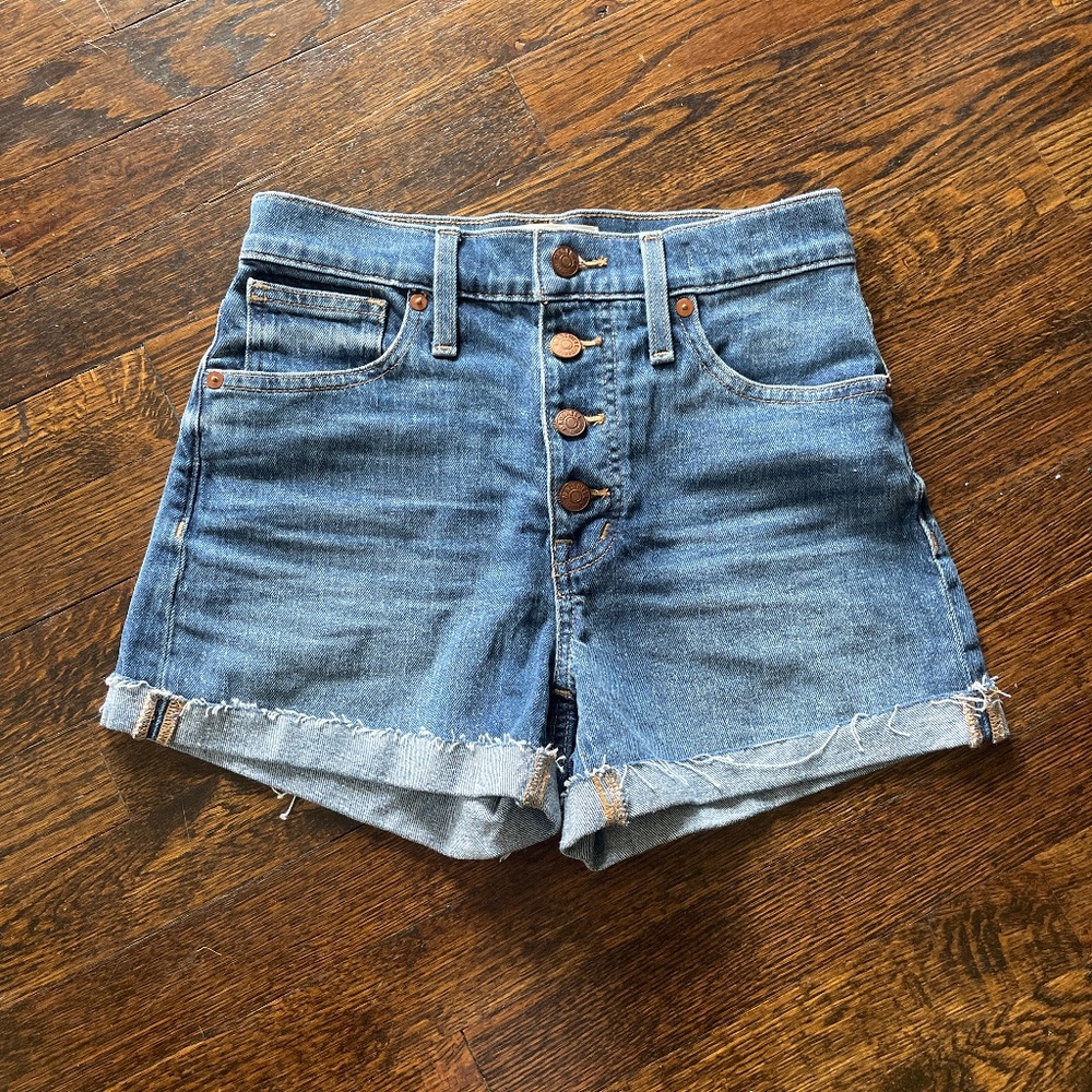 Madewell denim shorts